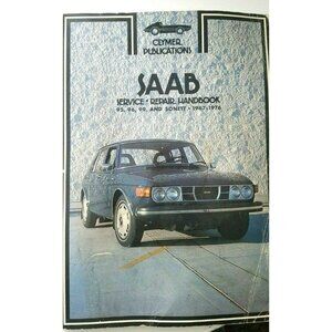 1967 - 1976 Clymer Publication SAAB Service Repair Handbook 95 96 99 Sonete